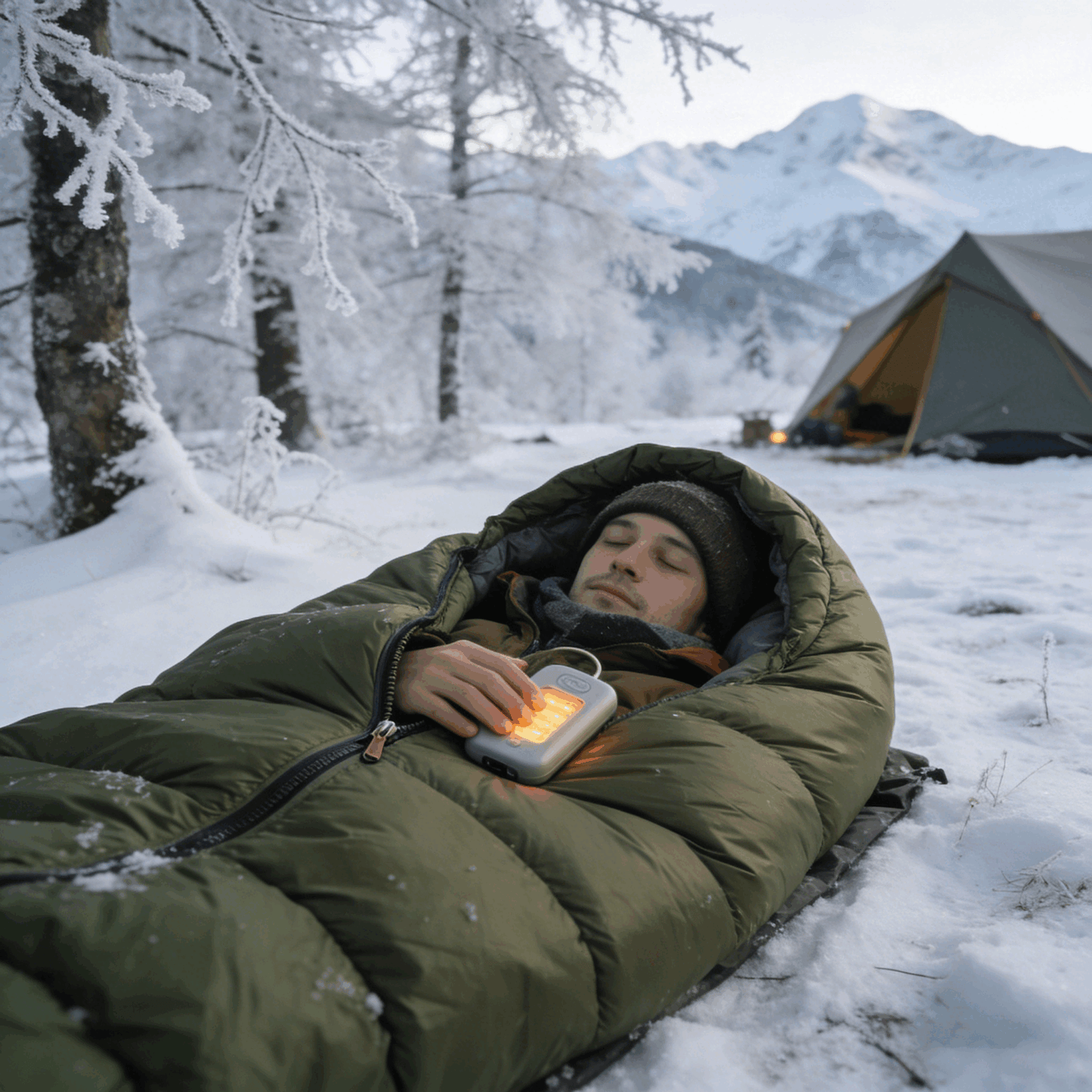 Sleeping Bag Camping Sleeping Bag Ultralight 4 Season Warm Envelope Backpacking Bags for Outdoor Traveling Hiking for Adult(Green 0.95KG)