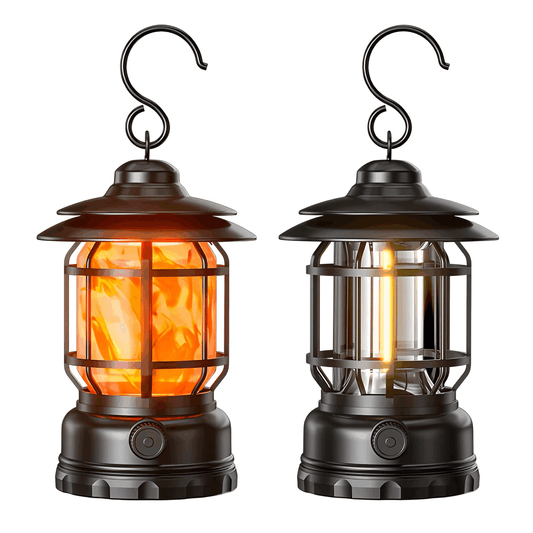 Portable LED Camping Lanterns,1500LM Step-less Dimming, Lightweight Retro Battery Powered USB Rechargeable Tent Lights,Survival Kits Flashlight for Power Outage Emergency Hiking Hurricane 3 Pack Green